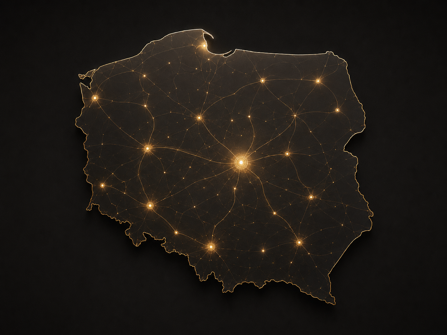 Mapa Polski